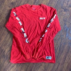 Huf Graphic Long Sleeve Tee Shirt